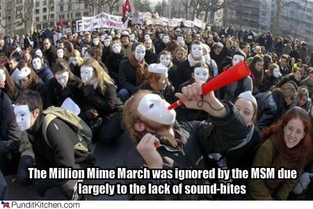 political-pictures-mimes-million-march